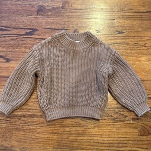 Quincy Mae knit sweater 18-24